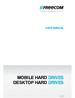 Freecom Desktop Hard Drives User Manual предпросмотр