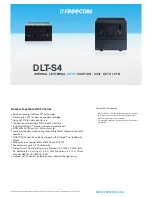 Preview for 1 page of Freecom DLT-S4 Specifications