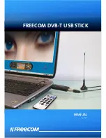 Freecom DVB-T USB Stick Manual предпросмотр