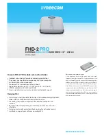 Freecom FHD-2 PRO Specifications preview