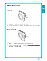 Предварительный просмотр 21 страницы Freecom Flash MP3 User Manual