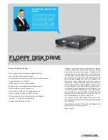 Предварительный просмотр 1 страницы Freecom FLOPPY DISK DRIVE Datasheet