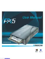 Freecom FX-5 User Manual preview