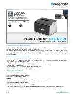 Preview for 1 page of Freecom Hard Drive Dock 3.0 Overview