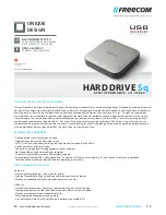 Preview for 1 page of Freecom HARD DRIVE Sq Overview