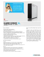 Preview for 1 page of Freecom Hard Drive XL Specifications