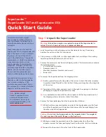 Freecom LTO SUPERLOADER Quick Start Manual preview