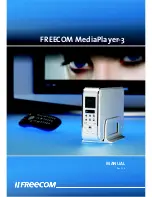 Freecom MediaPlayer-3 Manual preview