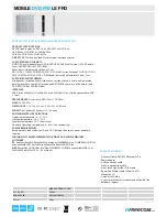 Preview for 2 page of Freecom MOBILE DVD RW RECORDER LS PRO Datasheet