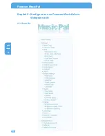 Предварительный просмотр 68 страницы Freecom MusicPal Handbok