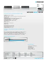 Предварительный просмотр 2 страницы Freecom NETWORK MEDIA CENTER Datasheet