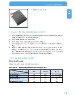 Preview for 13 page of Freecom NETWORK MEDIAPLAYER 350 WLAN User Manual