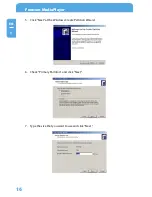 Предварительный просмотр 16 страницы Freecom NETWORK MEDIAPLAYER 350 WLAN User Manual