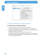 Предварительный просмотр 58 страницы Freecom NETWORK MEDIAPLAYER 350 WLAN User Manual