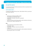 Preview for 4 page of Freecom NETWORK STORAGE CENTER User Manual