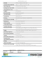 Preview for 2 page of Freecom SDLT-320i Specifications