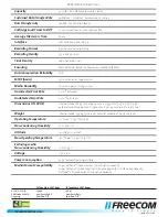 Preview for 2 page of Freecom SDLT-600i Specifications