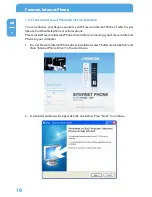 Предварительный просмотр 10 страницы Freecom SKYPE PHONE User Manual