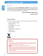 Preview for 2 page of Freecom XS HDMI Manual