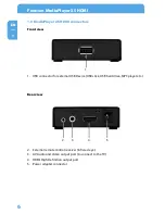 Предварительный просмотр 6 страницы Freecom XS HDMI Manual