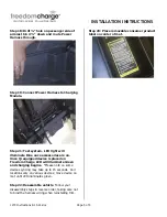 Preview for 5 page of Freedom Charge FDMC-1270 Installation Instructions Manual