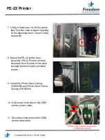 Preview for 5 page of Freedom ELECTRONICS Wayne Ovation FE-22 Installation Manual