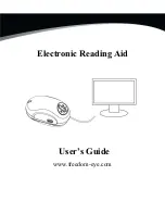 Freedom Eye Electronic Reading Aid User Manual preview