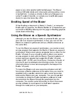 Preview for 7 page of Freedom Scientific Braille Blazer Owner'S Manual