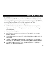 Preview for 5 page of Freedom Scientific TOPAZ XL HD User Manual