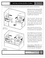 Preview for 2 page of Freedom Showers LIFESTYLE & WELLNESS Silhouette Comfort Plus Installation Instructions Manual