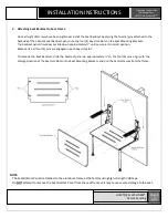 Preview for 5 page of Freedom Showers LIFESTYLE & WELLNESS Silhouette Comfort Plus Installation Instructions Manual