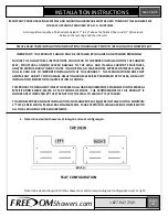 Preview for 1 page of Freedom Showers SLR2 Installation Instructions