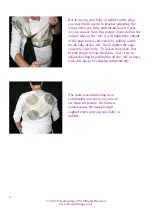 Preview for 5 page of Freedom Slings Airport Sling Wearing Instructions