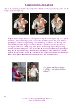 Preview for 12 page of Freedom Slings Airport Sling Wearing Instructions