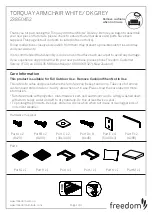 Предварительный просмотр 1 страницы Freedom 23860452 Quick Start Manual