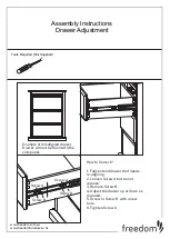 Предварительный просмотр 5 страницы Freedom Burleigh Console 24272957 Assembly Instructions