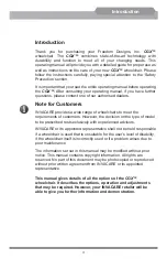 Preview for 5 page of Freedom CGX Extra Wide User Manual