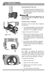 Preview for 24 page of Freedom CGX Extra Wide User Manual