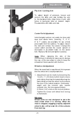 Preview for 27 page of Freedom CGX Extra Wide User Manual