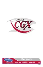 Preview for 36 page of Freedom CGX Extra Wide User Manual