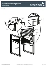 Preview for 3 page of Freedom Deckhaus 23207110 Assembly Instructions