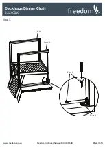 Preview for 4 page of Freedom Deckhaus 23207110 Assembly Instructions