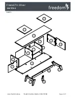 Preview for 2 page of Freedom Frieda ETU 2 Door Assembly Instructions Manual