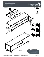 Preview for 7 page of Freedom Frieda ETU 2 Door Assembly Instructions Manual