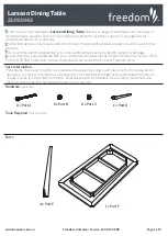 Freedom Larsson 23393943 Manual preview