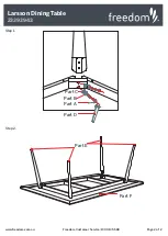 Предварительный просмотр 2 страницы Freedom Larsson 23393943 Manual