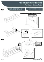 Preview for 2 page of Freedom SE-0609 Assembly Instructions