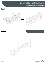 Preview for 3 page of Freedom SE-0609 Assembly Instructions