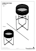 Preview for 3 page of Freedom SUMBA 24210355 Quick Start Manual