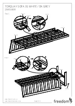 Preview for 2 page of Freedom TORQUAY 23860438 Assembly Instructions